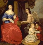 Louise de La Valliere and her children